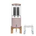 2.25 Gallon Gravity Fed Black Carbon Water Filter with 2 Stand C108723