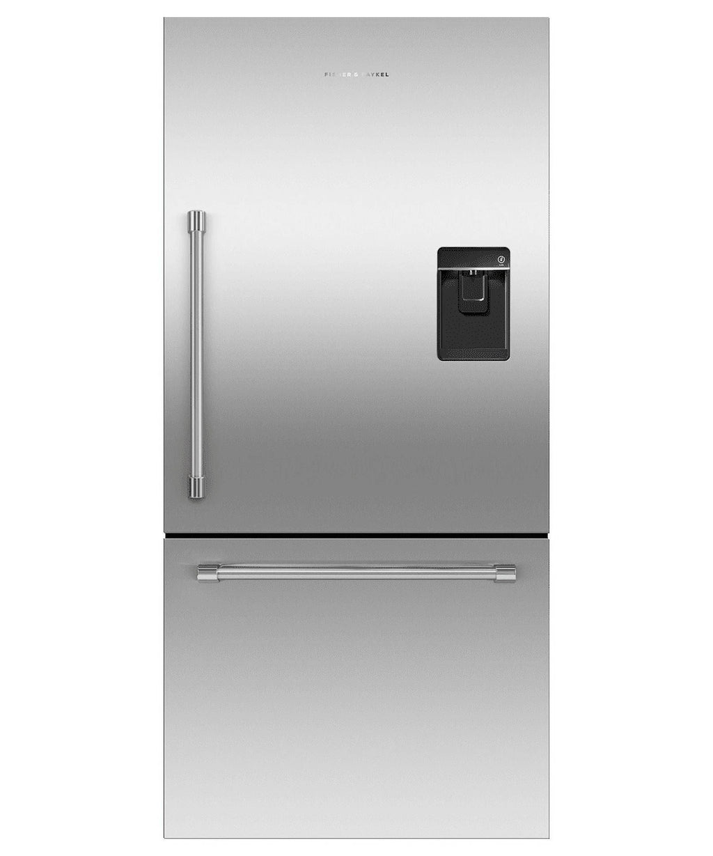 32 Wide 17.1 Cu. Ft. Bottom Freezer Refrigerator - Stainless D7855
