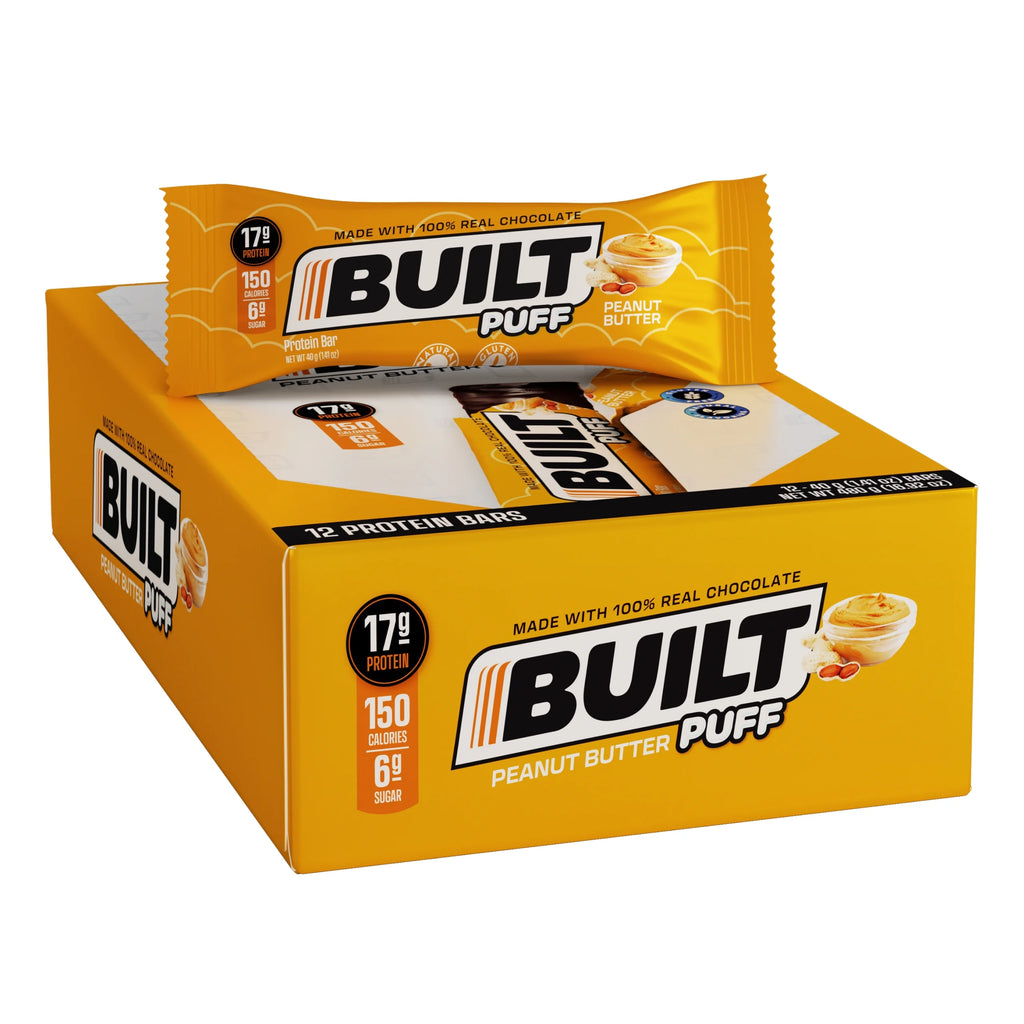 Peanut Butter Puff Protein Bar, 12 Ct Box P129