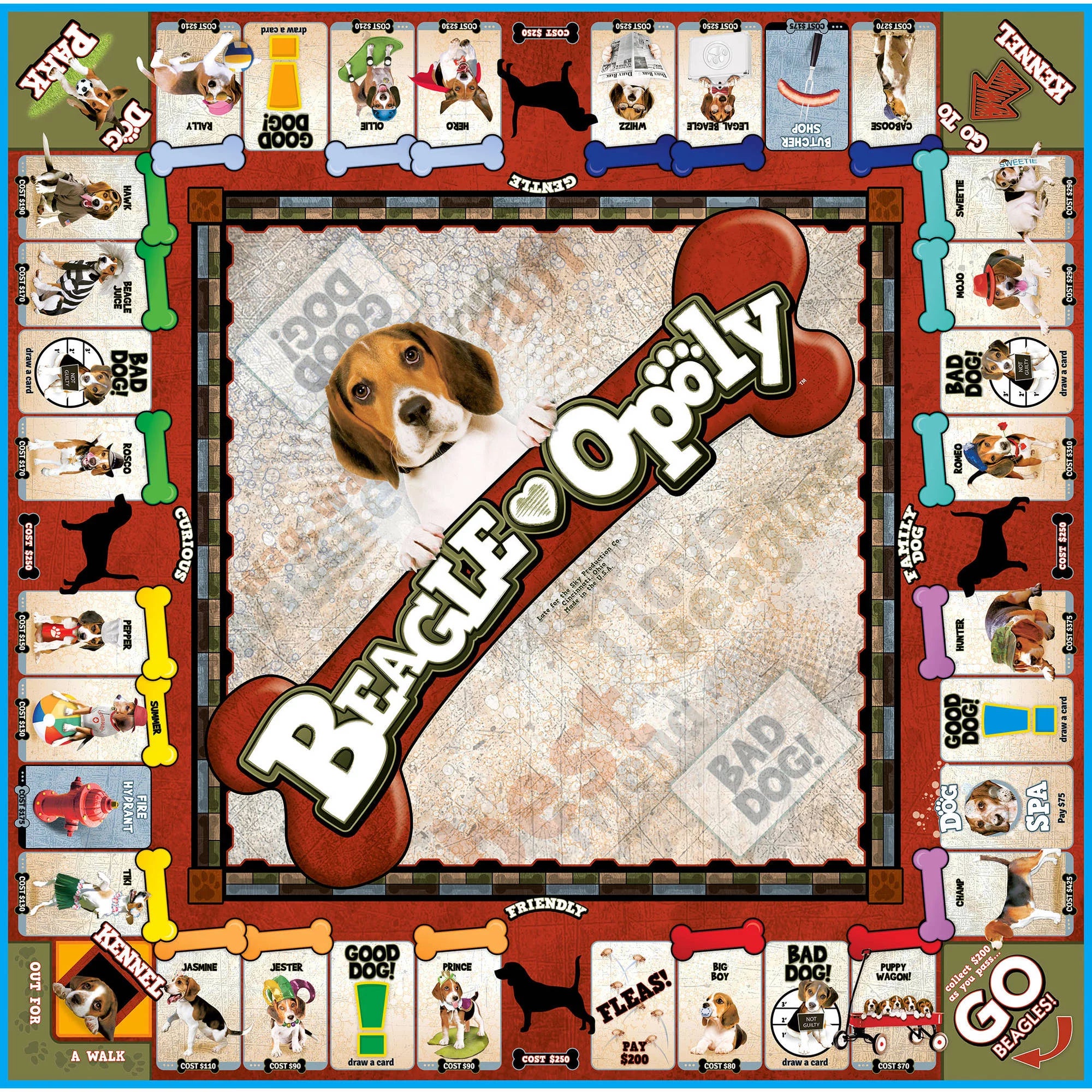Beagle-Opoly Board Game A9817