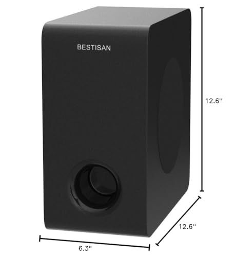 6.5" Active Powered Subwoofer in Black A5499