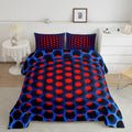 3 Pieces Full Size Turquoise Aqua Down Comforter Set Q42195