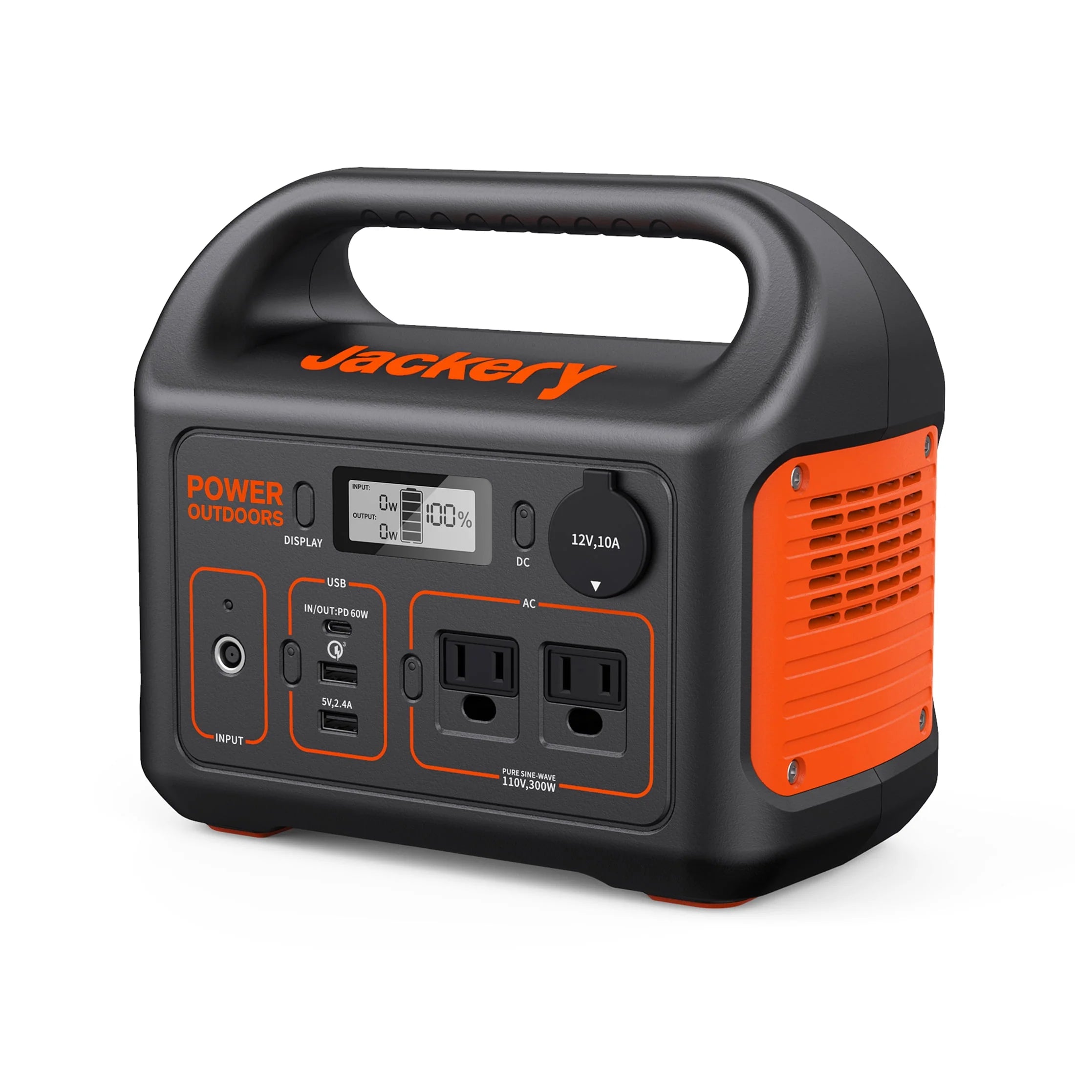 Portable Power Station with Automobile Battery Charging Cable Z59775