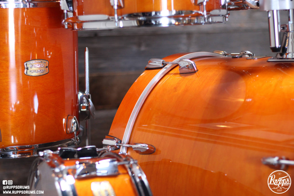 5-Piece Birch Shell Pack with 20x22 Bass Drum Honey Amber G514