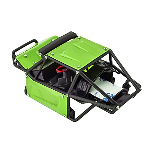 Green Nylon Rock Buggy Body Shell Chassis Kit for 1/24 RC Crawler Car C40447