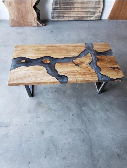 Grey Epoxy Dining Table S254
