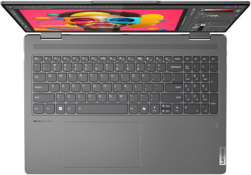 16" 2K Touchscreen 2-in-1 Laptop, Core Ultra 7 155U, 16GB DDR5, 256GB NVMe SSD, Win 11 Pro P6261