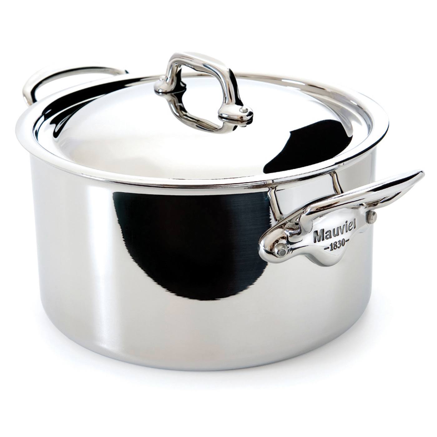 Stainless Steel Stewpan with Lid, 9.1 Quart B526759