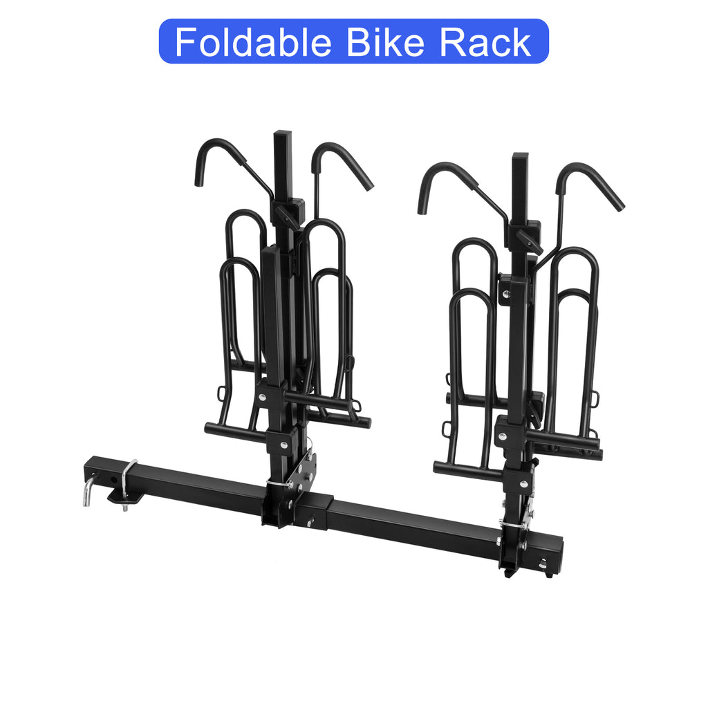 2" Hitch Receiver Foldable Tray 4 Bike Rack Z769619