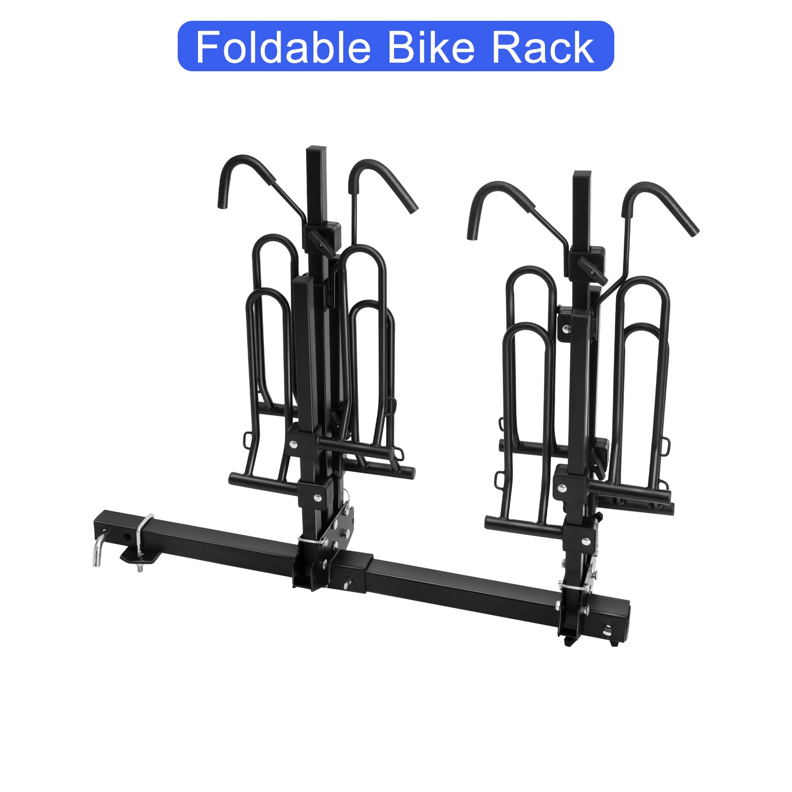 2" Hitch Receiver Foldable Tray 4 Bike Rack Z769619