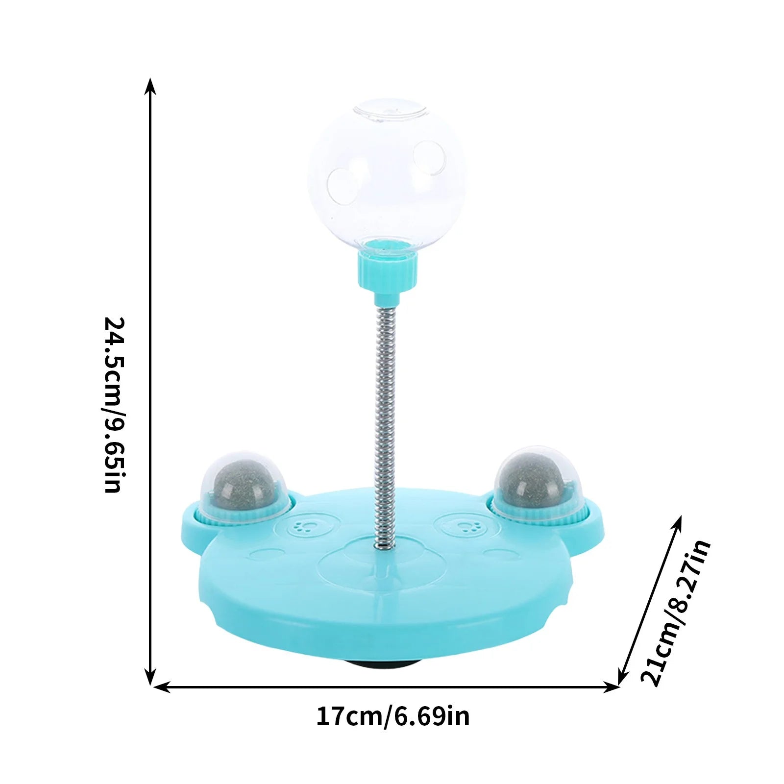 Treat Dispenser Dog Toy with Peppermint Balls J72666