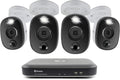 4 Channel 4 Camera Wired Surveillance DVR Security System with 1TB HDD F779