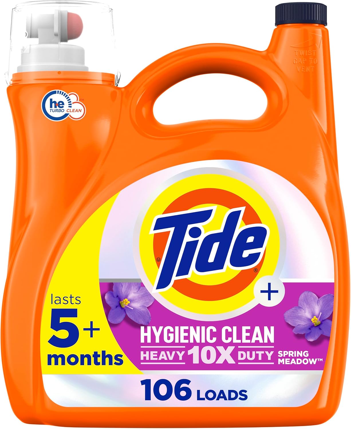 106 Loads Liquid Laundry Detergent, Spring Meadow Scent C258