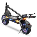 Electric Scooter with 28/38 MPH Top Speed, 40/50 Miles Range, 10/11" Offroad Pneumatic Tires, Foldable P69583