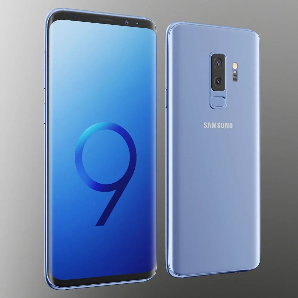 Restored Samsung Galaxy S9 64GB Unlocked 4G LTE Phone - Coral Blue R5128