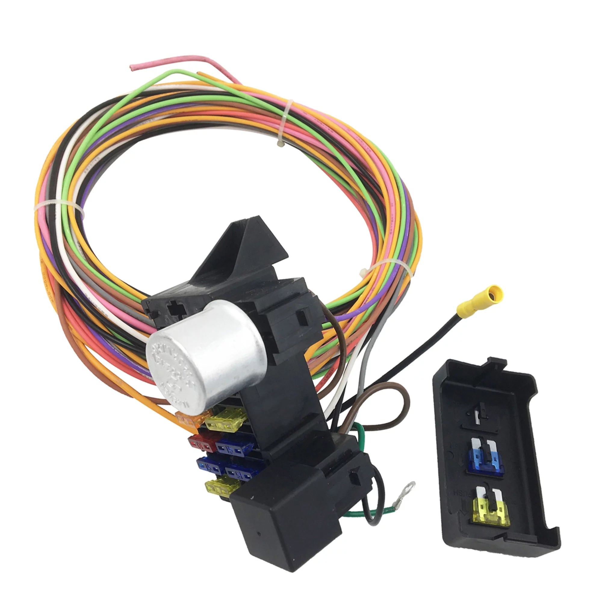 10 Circuit 8 Fuses Basic Wire Harness Fuse Box 12V F17021
