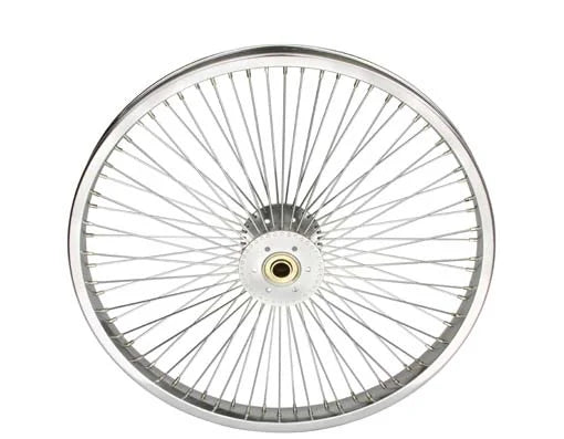 Black 20 inch Trike Conversion Kit with Two Steel Wheel 72 Spoke H13835