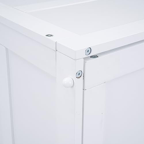 Gray Queen Wood Murphy Bed with Storage Drawer Z898988