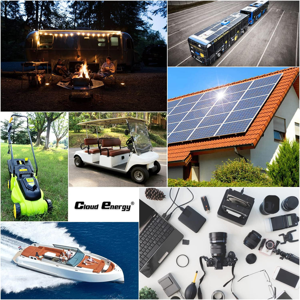 24V 150Ah 3.84kWh Deep Cycle LiFePO4 Battery with 100A BMS G1233