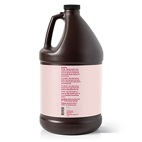 USDA Organic Cold Pressed 100% Pure Castor Oil 16 oz T5900