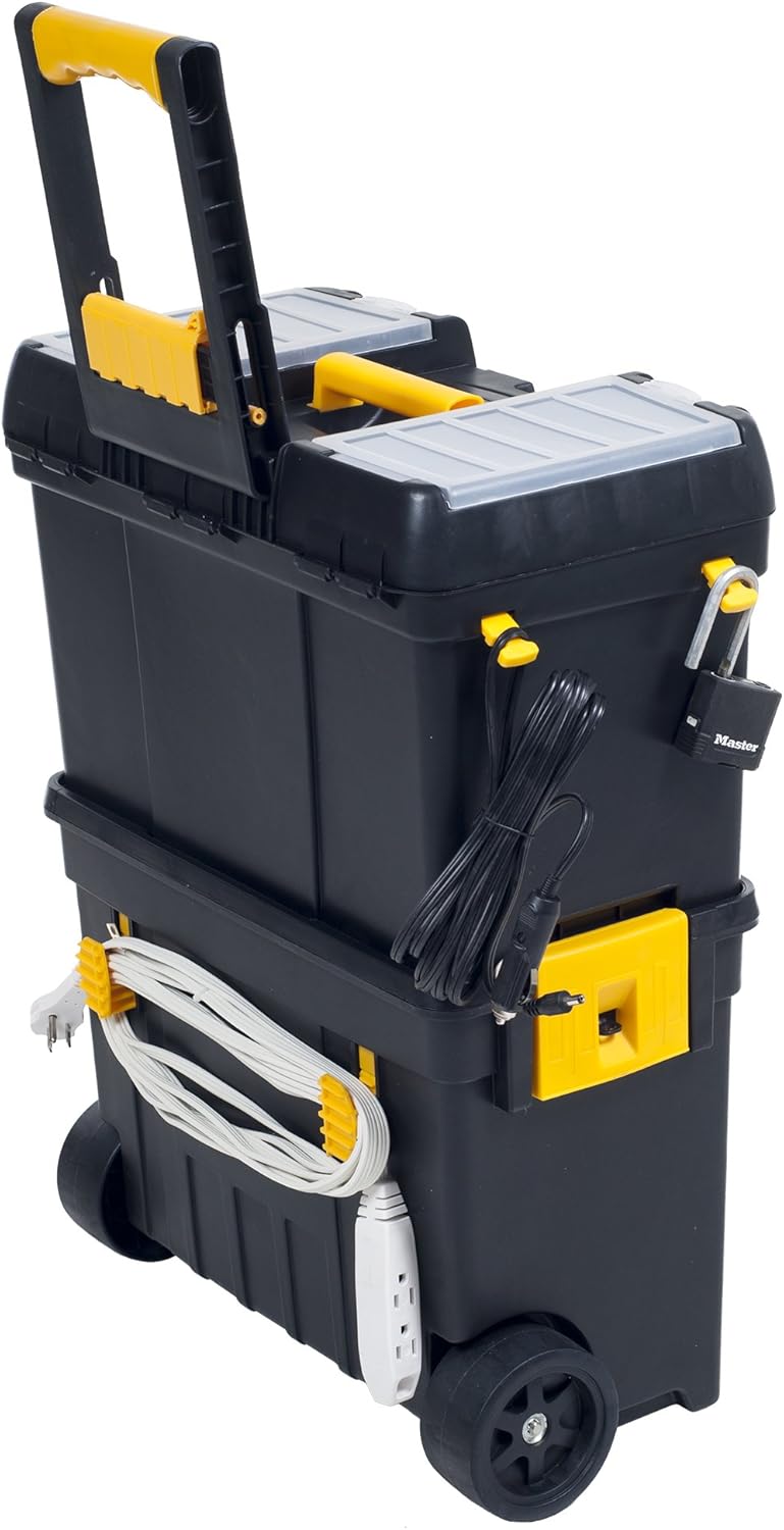 Black Stackable Tool Chest with Drawers L720
