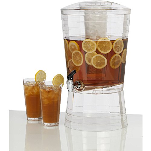 3-Gallon Clear Beverage Dispenser W9793