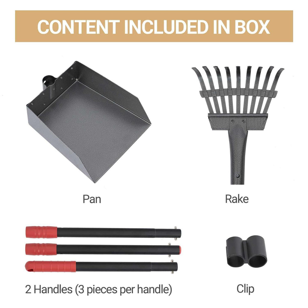 Dog Pooper Scooper and Rake Set Q850369