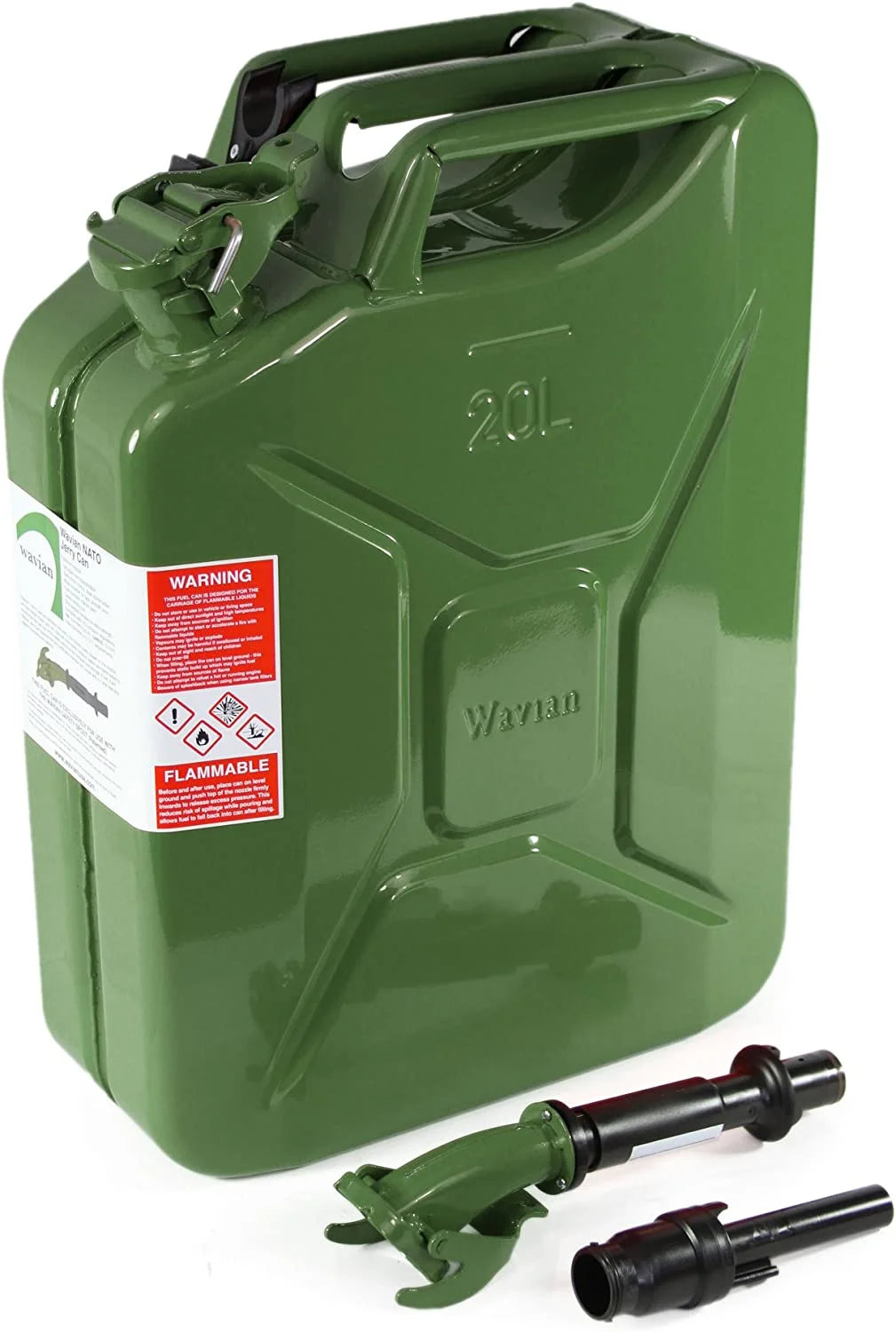20 Liter Green NATO Jerry Fuel Can U6718