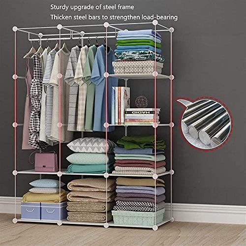 White 75cm Portable Clothes Rack E748321