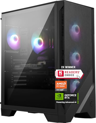 AMD R7-8700F GeForce RTX 5070 32GB DDR5 2TB m.2 NVMe SSD Windows 11 Home Gaming Desktop B705180