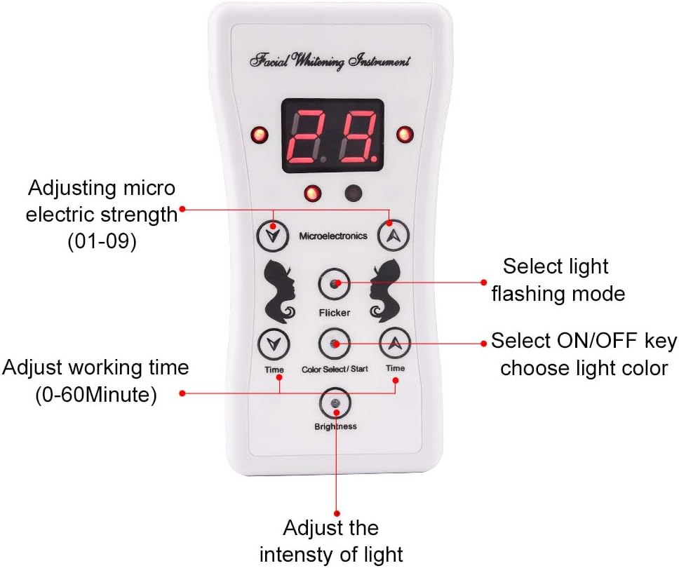 7 Colors Face and Neck with Micro-Current Function K337948