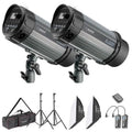 25 Strobe Flash Light and Softbox Lighting Kit V65592