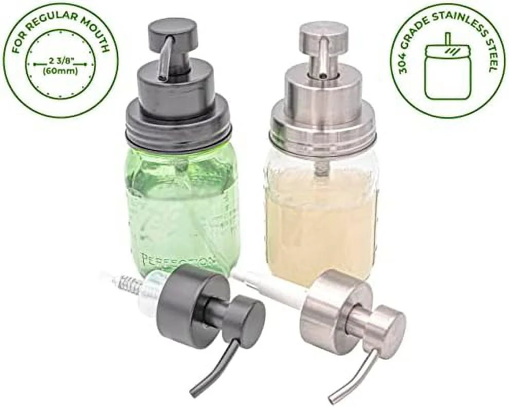 Stainless Steel Foaming Soap Pump Lid B500444
