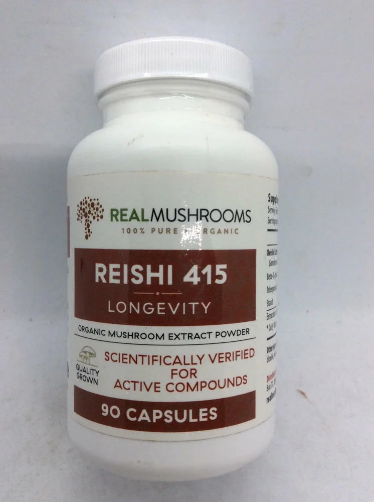90ct Vegan Non-GMO Reishi Mushroom Capsules N76107