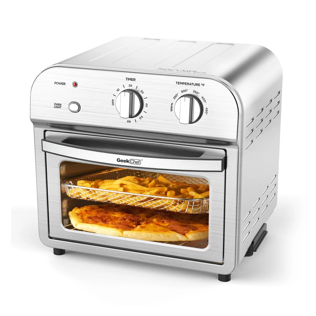 11Qt 1500W Stainless Steel Air Fryer Oven C77391