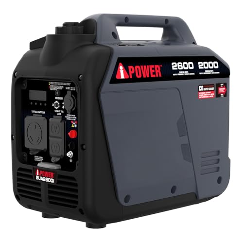 7600W Dual Fuel Portable Inverter Generator with Electric Start S2243