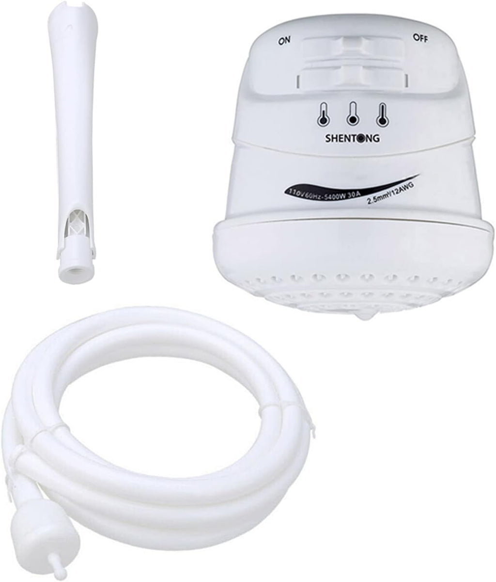 110V 5400W Electric Instant Hot Water Shower Head Heater Pack of 2 L47523