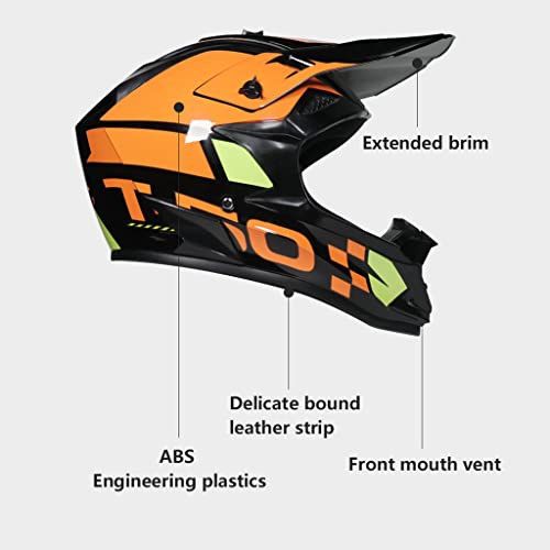 Full Face Motocross Helmet DOT ECE Approved V449618