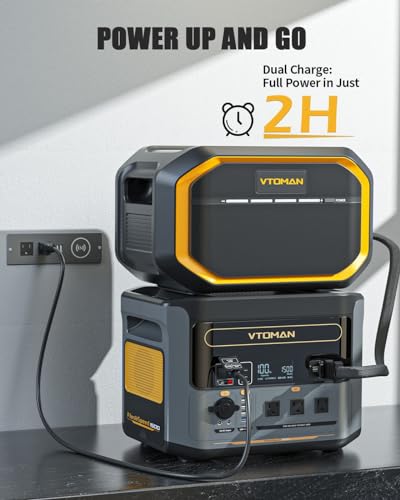 Portable Power Station LiFePO4 Battery Generator 1000W 14 Output Ports Q247