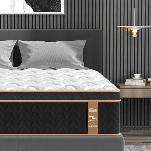 12 Inch Hybrid Innerspring Mattress with Gel Memory Foam V501