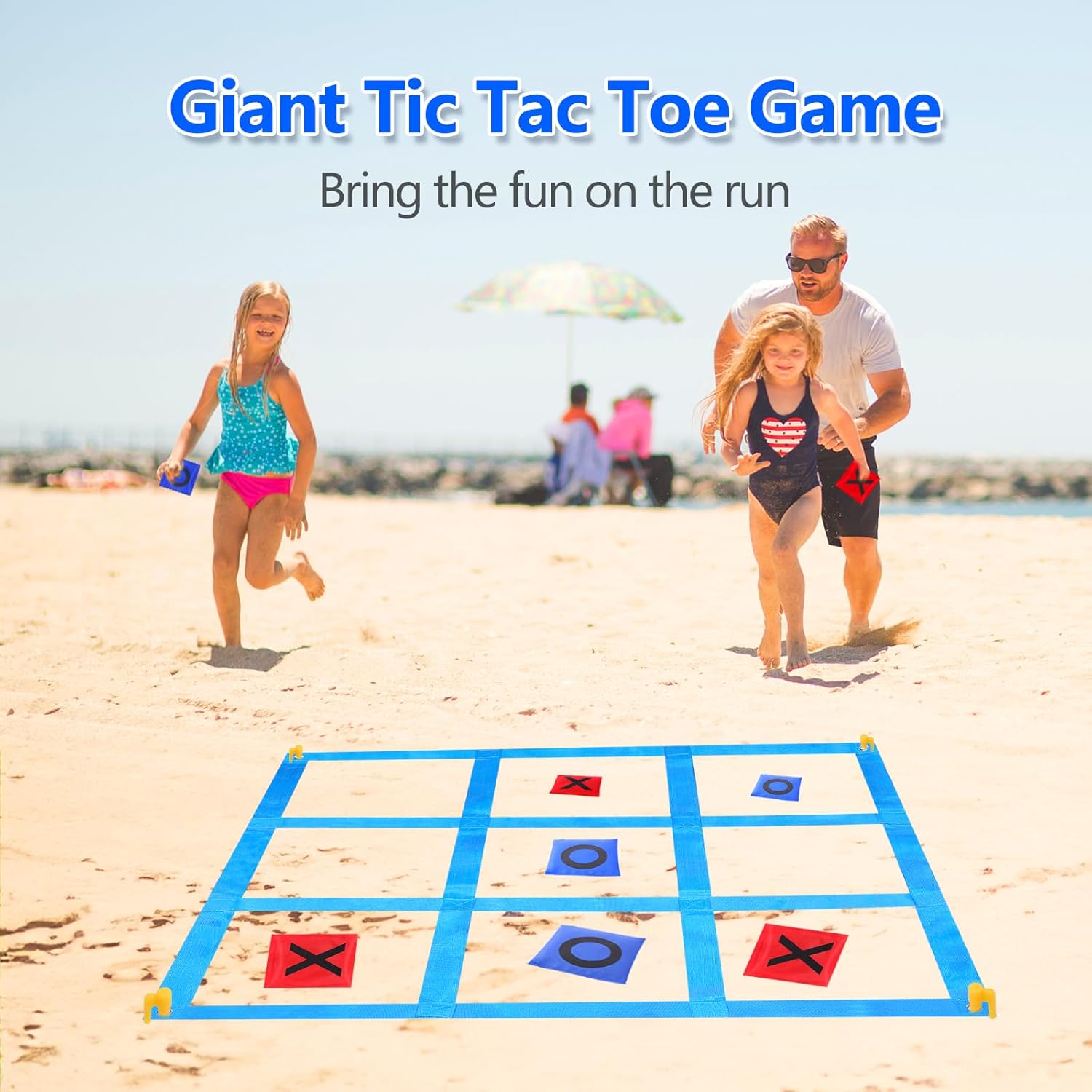 Outdoor Giant Tic Tac Toe Bean Bag Toss Game G2266