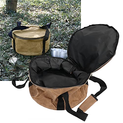 Canvas Portable Dutch Oven Storage Bag (Black) W758668