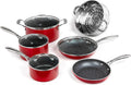 10pc Nonstick Granite Stone Cookware Set C133