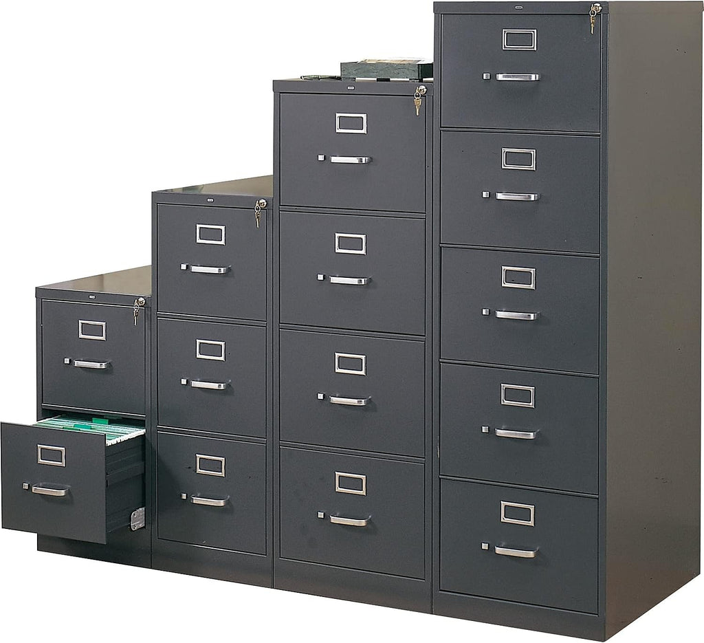 2-Drawer Charcoal Office Filing Cabinet K403