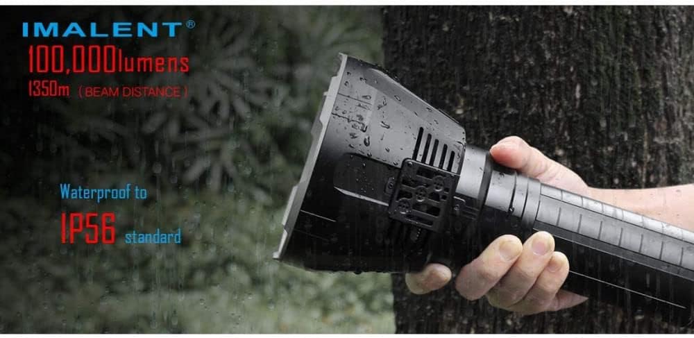 100,000 Lumens Rechargeable LED Flashlight E773