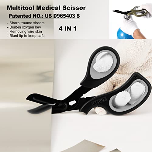 2 Pack Stainless Steel Medical Scissors with Non-Stick Blades J7868