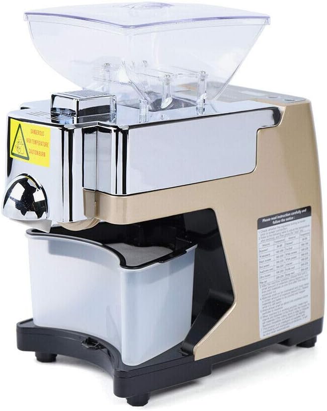 Stainless Steel 110V 450W Automatic Oil Press Machine Z48128