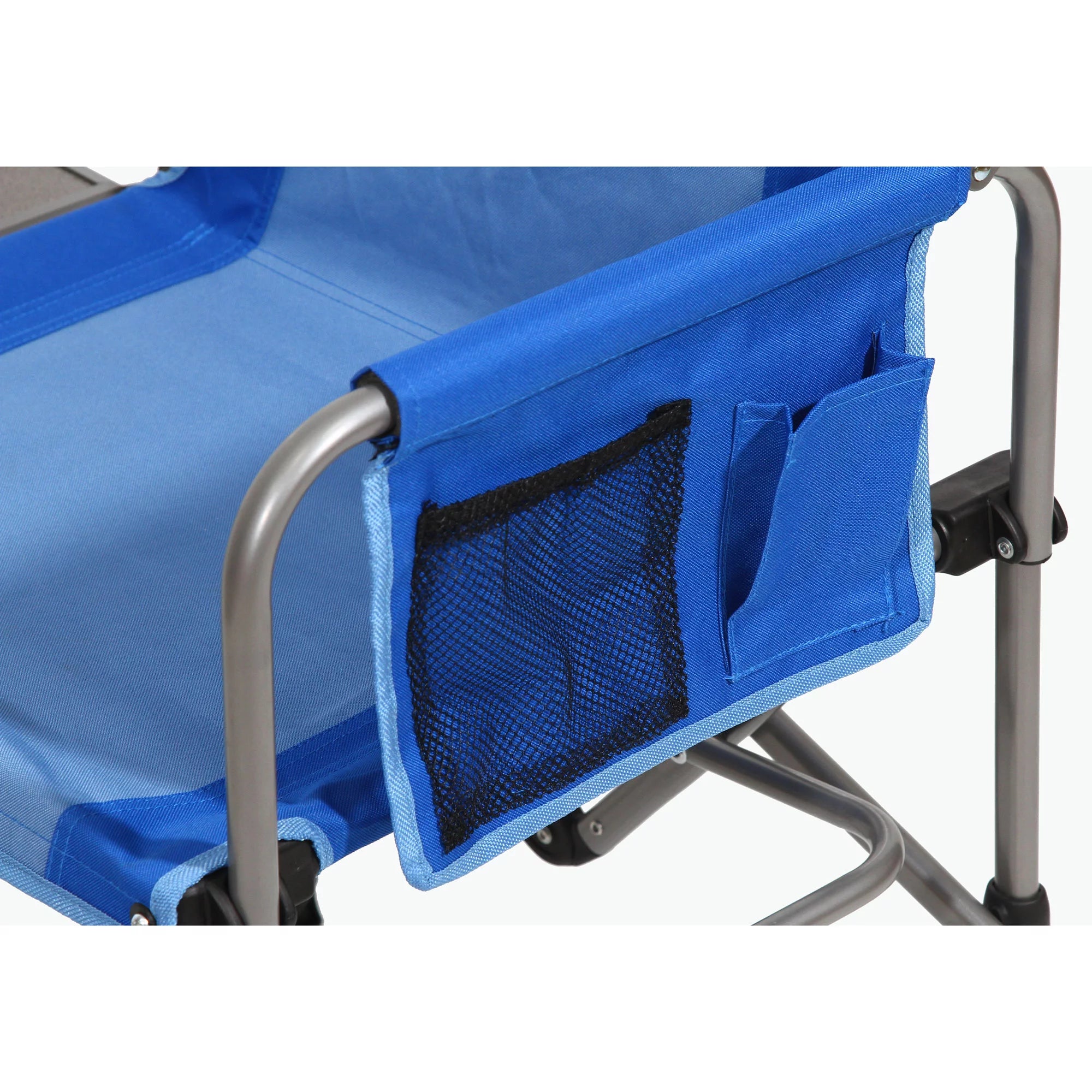 Outdoor Camping Folding Director's Chair with Side Table F9510