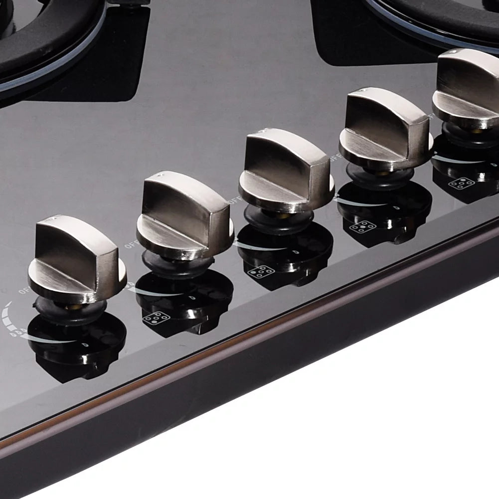 30 inch Gas Cooktop Tempered Glass 5 Burners Stove Top R901