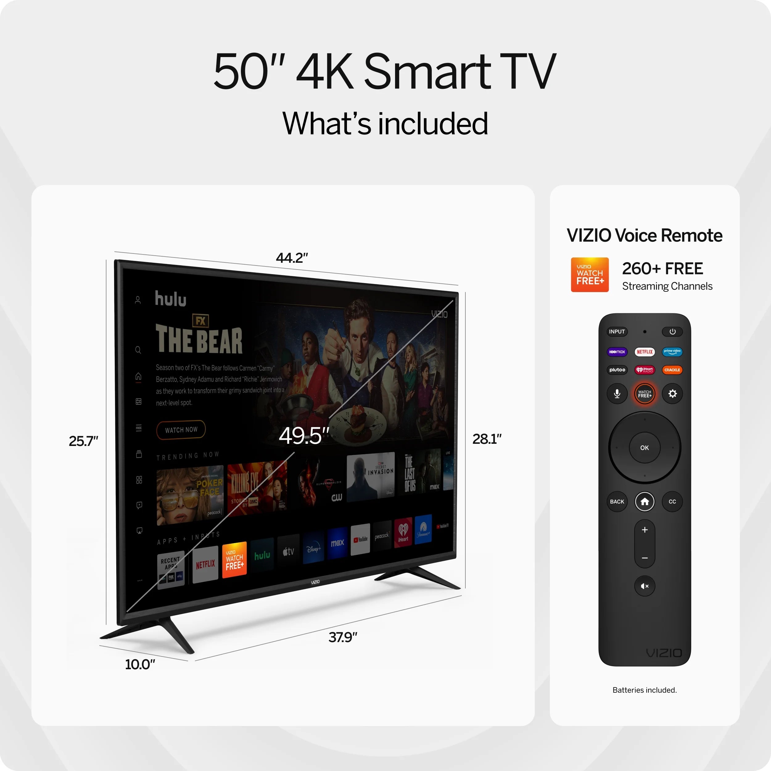 50" Class 4K UHD LED Smart TV Y9876